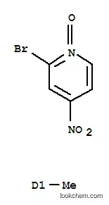 Molecular Structure of 79078-31-2 (2-Bromomethyl-4-nitropyridine-1-oxide)