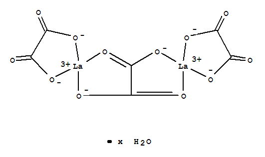 Lanthanum, [m-[ethanedioato(2-)-kO1,kO2':kO1',kO2]]bis[ethanedioato(2-)-kO1,kO2]di-, hydrate (9CI)