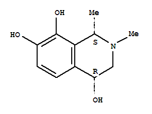 4,7,8-ISOQUINOLINETRIOL,1,2,3,4-TETRAHYDRO-1,2-DIMETHYL-,(1S-CIS)-