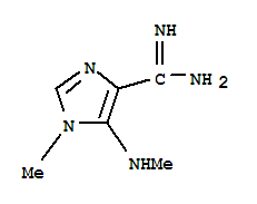 1H-Imidazole-4-carboximidamide,1-methyl-5-(methylamino)-