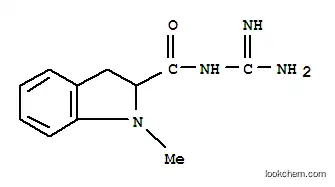 Molecular Structure of 792163-54-3 (1H-Indole-2-carboxamide,N-(aminoiminomethyl)-2,3-dihydro-1-methyl-(9CI))