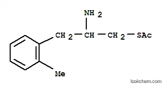 Ethanethioic acid, S-[2-amino-3-(2-methylphenyl)propyl] ester (9CI)