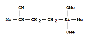 Butanenitrile,4-(dimethoxymethylsilyl)-2-methyl-