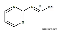 2-Pyrimidinamine, N-ethylidene-, (E)- (9CI)