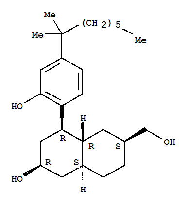 (2S,4S,4aS,6R,8aR)-6-(hydroxymethyl)-4-[2-hydroxy-4-(2-methyloctan-2-yl)phenyl]decahydronaphthalen-2-ol