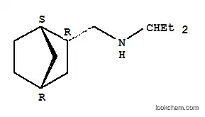 Molecular Structure of 79731-63-8 (Bicyclo[2.2.1]heptane-2-methanamine, N-(1-ethylpropyl)-, (1S-endo)- (9CI))