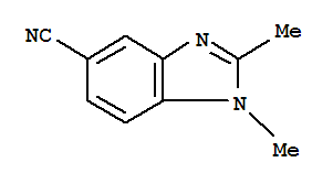 1,2-dimethyl-1H-benzimidazole-5-carbonitrile