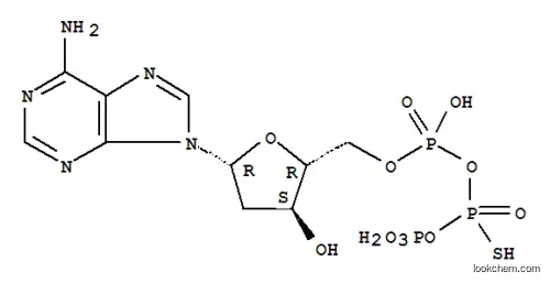 Molecular Structure of 80227-17-4 (2'-deoxyadenosine 5'-O-(2-thiotriphosphate))