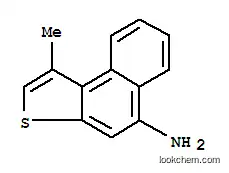 Naphtho[2,1-b]thiophen-5-amine, 1-methyl- (8CI)