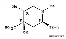 Isonipecotic acid, 4-hydroxy-1,5-dimethyl-2-propyl-, stereoisomer (8CI)