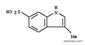Molecular Structure of 802834-18-0 (Indole-6-sulfonic acid, 3-methyl- (8CI))