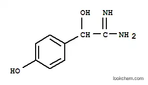 Molecular Structure of 802875-78-1 (Mandelamidine,  p-hydroxy-  (8CI))