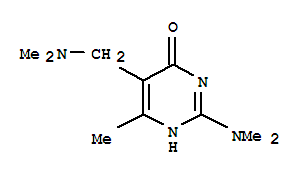 4(3H)-Pyrimidinone,2-(dimethylamino)-5-[(dimethylamino)methyl]-6-methyl-