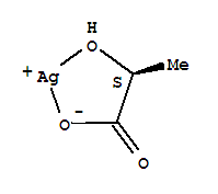 (S)-2-Hydroxypropanoic acid silver complex