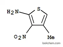 Molecular Structure of 80313-10-6 (2-Thiophenamine,  4-methyl-3-nitro-)