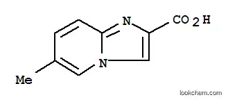 Molecular Structure of 80353-93-1 (6-METHYL-IMIDAZO[1,2-A]PYRIDINE-2-CARBOXYLIC ACID)