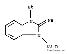 Molecular Structure of 804425-79-4 (Benzimidazoline,1-butyl-3-ethyl-2-imino-(7CI))