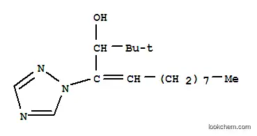 1H-1,2,4-Triazole-1-ethanol, .alpha.-(1,1-dimethylethyl)-.beta.-nonylidene-