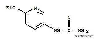 Molecular Structure of 80840-12-6 (Thiourea, (6-ethoxy-3-pyridinyl)- (9CI))