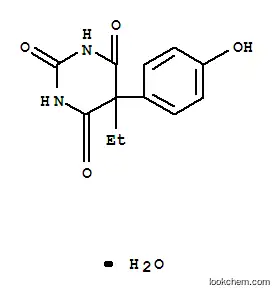 Molecular Structure of 80866-89-3 (5-ETHYL-5-(P-HYDROXY- PHENYL)BARBITURIC ACID)