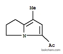Molecular Structure of 80933-77-3 (Ethanone, 1-(2,3-dihydro-7-methyl-1H-pyrrolizin-5-yl)- (9CI))