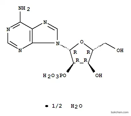 Molecular Structure of 81012-86-4 (ADENOSINE-2'-PHOSPHATE H2O)
