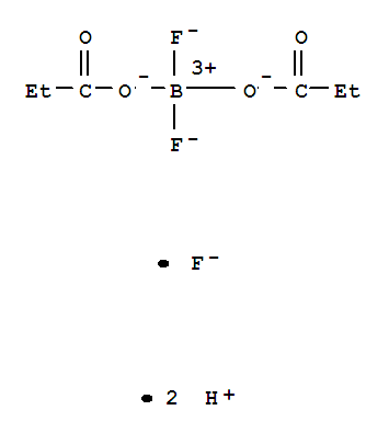 Boron trifluoride-dipropionic acid complex
