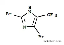 Molecular Structure of 81654-02-6 (2,4-Dibromo-5-(trifluoromethyl)-1H-imidazole)