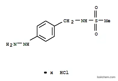 Molecular Structure of 81880-96-8 (4-HYDRAZINO-N-METHYLBENZENEMETHANESULFONAMIDE)