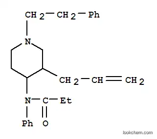 Molecular Structure of 82208-84-2 (3-Allylfentanyl)