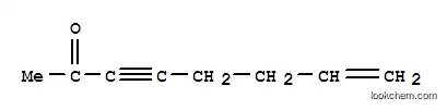 Molecular Structure of 82523-30-6 (7-Octen-3-yn-2-one (9CI))