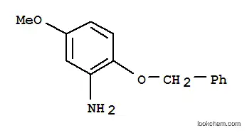 Molecular Structure of 82780-77-6 (5-Methoxy-2-(phenylmethoxy)benzenamine)
