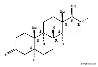 Molecular Structure of 82810-68-2 (16-iodostanolone)