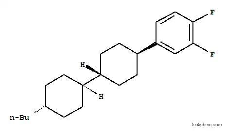 Molecular Structure of 82832-58-4 (TRANS,TRANS-4-(3,4-DIFLUOROPHENYL)-4''-BUTYL-BICYCLOHEXYL)
