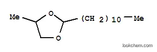 Molecular Structure of 82925-11-9 (4-methyl-2-undecyl-1,3-dioxolane)