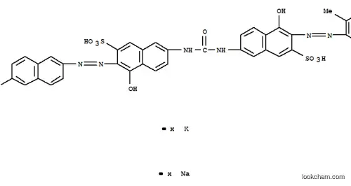 Molecular Structure of 83232-37-5 (4-hydroxy-7-[[[[5-hydroxy-6-[(o-tolyl)azo]-7-sulpho-2-naphthyl]amino]carbonyl]amino]-3-[(6-sulpho-2-naphthyl)azo]naphthalene-2-sulphonic acid, potassium sodium salt)