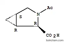 Molecular Structure of 83597-01-7 (3-Azabicyclo[3.1.0]hexane-2-carboxylic acid, 3-acetyl-, (1alpha,2alpha,5alpha)- (9CI))