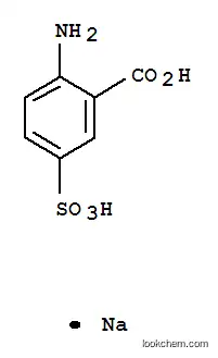 Molecular Structure of 83763-38-6 (5-SULFO-2-AMINO BENZOIC ACID SODIUM SALT)