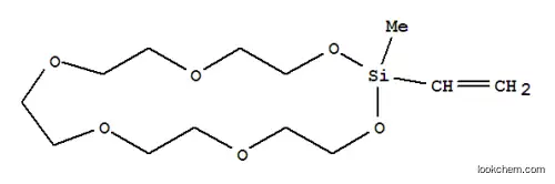 Molecular Structure of 83890-25-9 (1-VINYL-1-METHYLSILA-17-CROWN-6)
