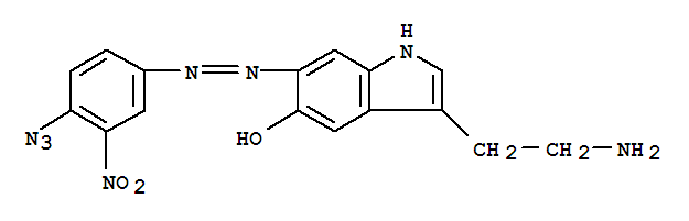 4-AZIDO-3-NITROPHENYL-AZO-(5-HYDROXYTRYPTAMINE)