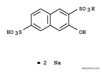 Molecular Structure of 83949-45-5 (2-Naphthol-3,7-naphthalenedisulfonic acid disodium salt)