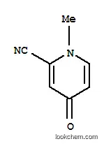 Molecular Structure of 84225-75-2 (2-Pyridinecarbonitrile,1,4-dihydro-1-methyl-4-oxo-(9CI))