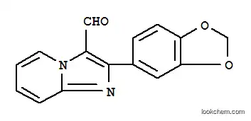 Molecular Structure of 842973-99-3 (2-BENZO[1,3]DIOXOL-5-YL-IMIDAZO[1,2-A]PYRIDINE-3-CARBALDEHYDE)