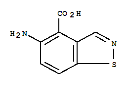 1,2-BENZISOTHIAZOLE-4-CARBOXYLIC ACID,5-AMINO-
