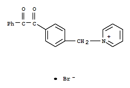 Pyridinium,1-[[4-(2-oxo-2-phenylacetyl)phenyl]methyl]-, bromide (1:1)