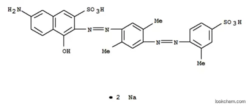 Molecular Structure of 84434-53-7 (disodium 7-amino-3-[[2,5-dimethyl-4-[(2-methyl-4-sulphonatophenyl)azo]phenyl]azo]-4-hydroxynaphthalene-2-sulphonate)