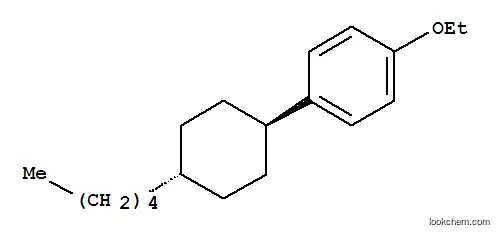 Molecular Structure of 84540-32-9 (1-Ethoxy-4-(trans-4-pentylcyclohexyl)benzene)