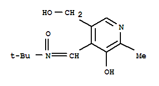 3-PYRIDINEMETHANOL,4-[[(1,1-DIMETHYLETHYL)OXIDOIMINO]METHYL]-5-HYDROXY-6-METHYL-