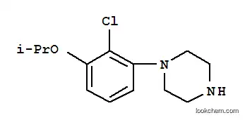 Molecular Structure of 846031-63-8 (Piperazine, 1-[2-chloro-3-(1-methylethoxy)phenyl]-)