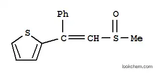Molecular Structure of 84605-02-7 (methyl-(2-phenyl-2-(thienyl)vinyl)sulfoxide)